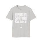Emotional Support Snake | Funny Adult Humor Sarcastic Meme Gift T-Shirt