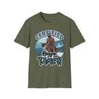 Certified Cougar Tamer | Funny Adult Humor Raunchy Gift for Him T-Shirt