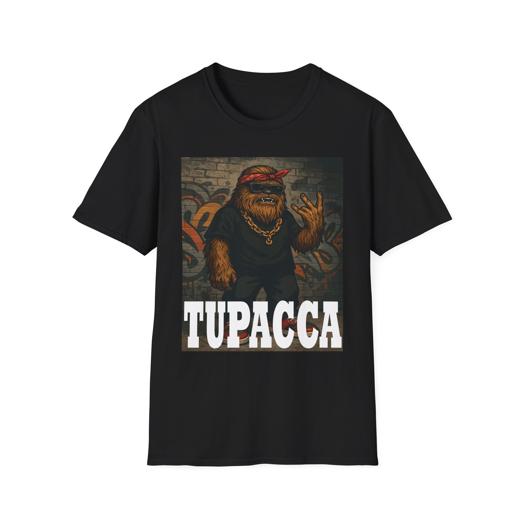 Tupacca | Funny Hip Hop Sci-Fi Mashup Wookiee Rapper Gift T-Shirt