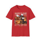 Proud To Have A Little Wiener | Funny Adult Humor Gag Gift T-Shirt