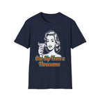 One Sip From A Threesome Funny Swinger Drinking Gag Gift T-Shirt