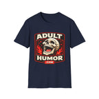AdultHumor.com Official Brand Logo | Raunchy Comedy Website Merch T-Shirt