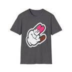 2 In The Pink 1 In The Stink | Funny Shocker Hand Gesture Raunchy Adult Humor Gift T-Shirt