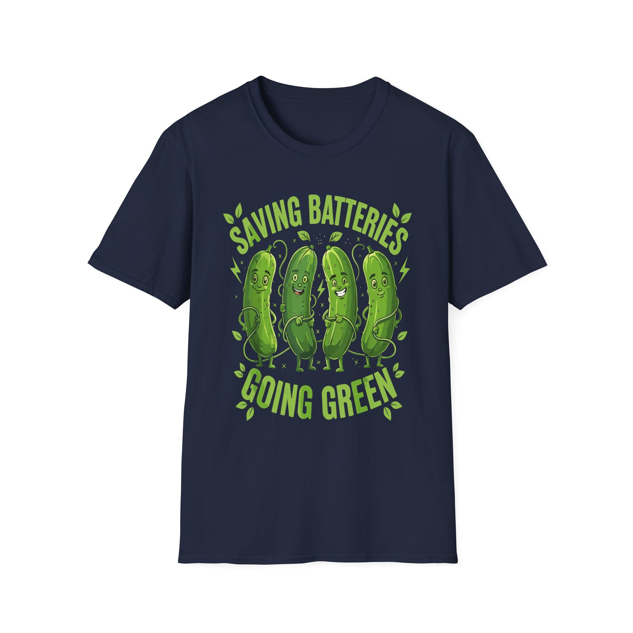 Saving Batteries Going Green Vibrator | Funny Adult Humor Shirt T-Shirt