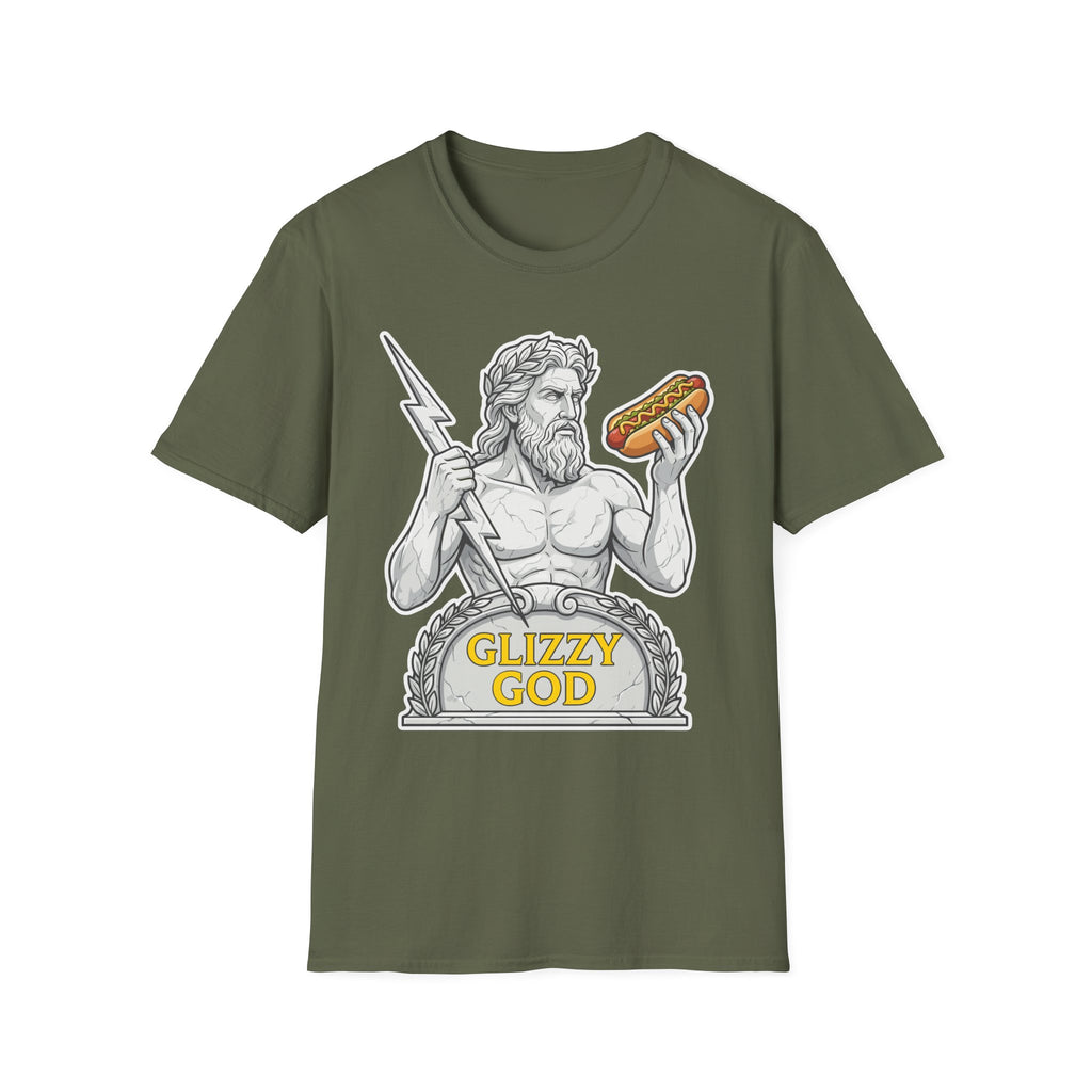 Glizzy God | Funny Raunchy Hot Dog Humor T-Shirt