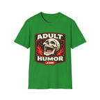 AdultHumor.com Official Brand Logo | Raunchy Comedy Website Merch T-Shirt