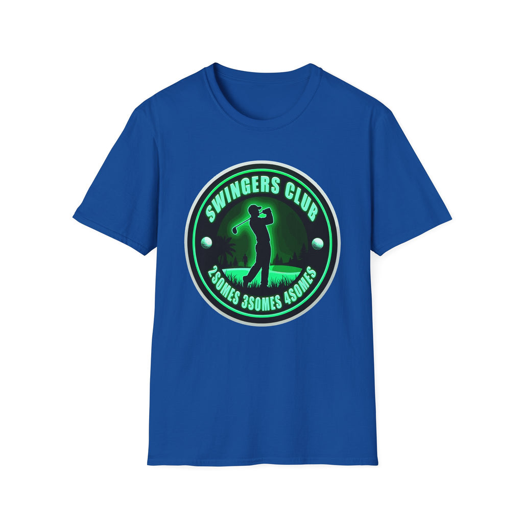 Swingers Club Funny Golf | Adult Humor Golf Joke Gift for Golfers T-Shirt