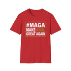 Make Anal Great Again | Funny Adult Humor Raunchy Parody Gift MAGA T-Shirt