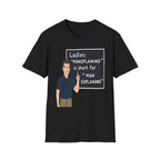 Ladies Mansplaining Is Short For Man Explaining | Funny Adult Humor Sarcastic Gift T-Shirt