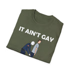 It Aint Gay If Its TSA | Funny Airport Security Adult Humor Gift T-Shirt