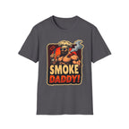 Smoke Daddy | Funny BBQ Pitmaster Grilling Smoker Dad Gift T-Shirt