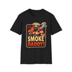 Smoke Daddy | Funny BBQ Pitmaster Grilling Smoker Dad Gift T-Shirt