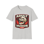 AdultHumor.com Official Brand Logo | Raunchy Comedy Website Merch T-Shirt