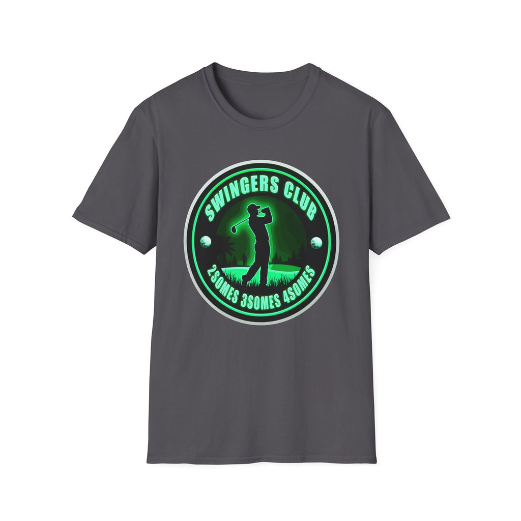 Swingers Club Funny Golf | Adult Humor Golf Joke Gift for Golfers T-Shirt