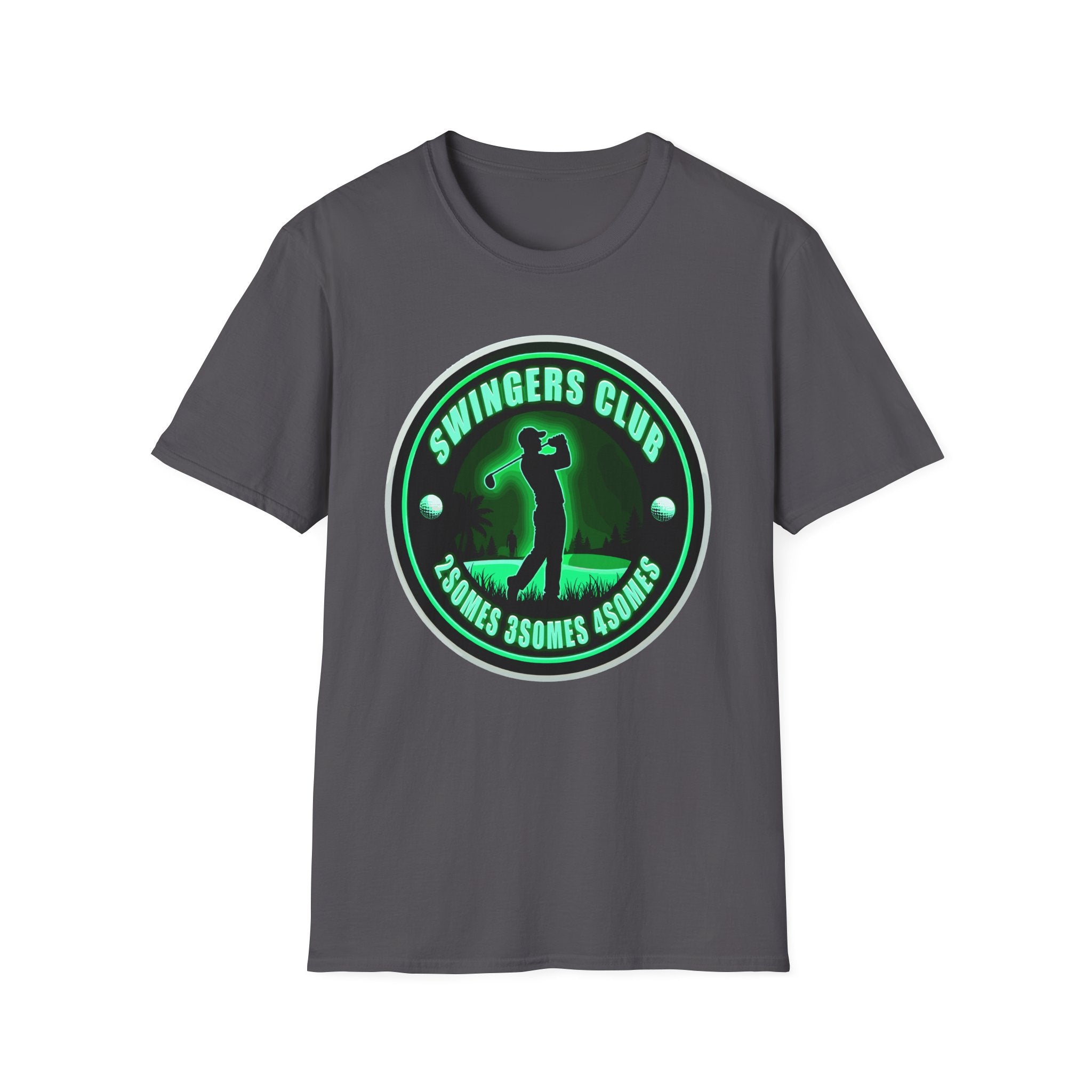 Swingers Club Funny Golf | Adult Humor Golf Joke Gift for Golfers T-Shirt