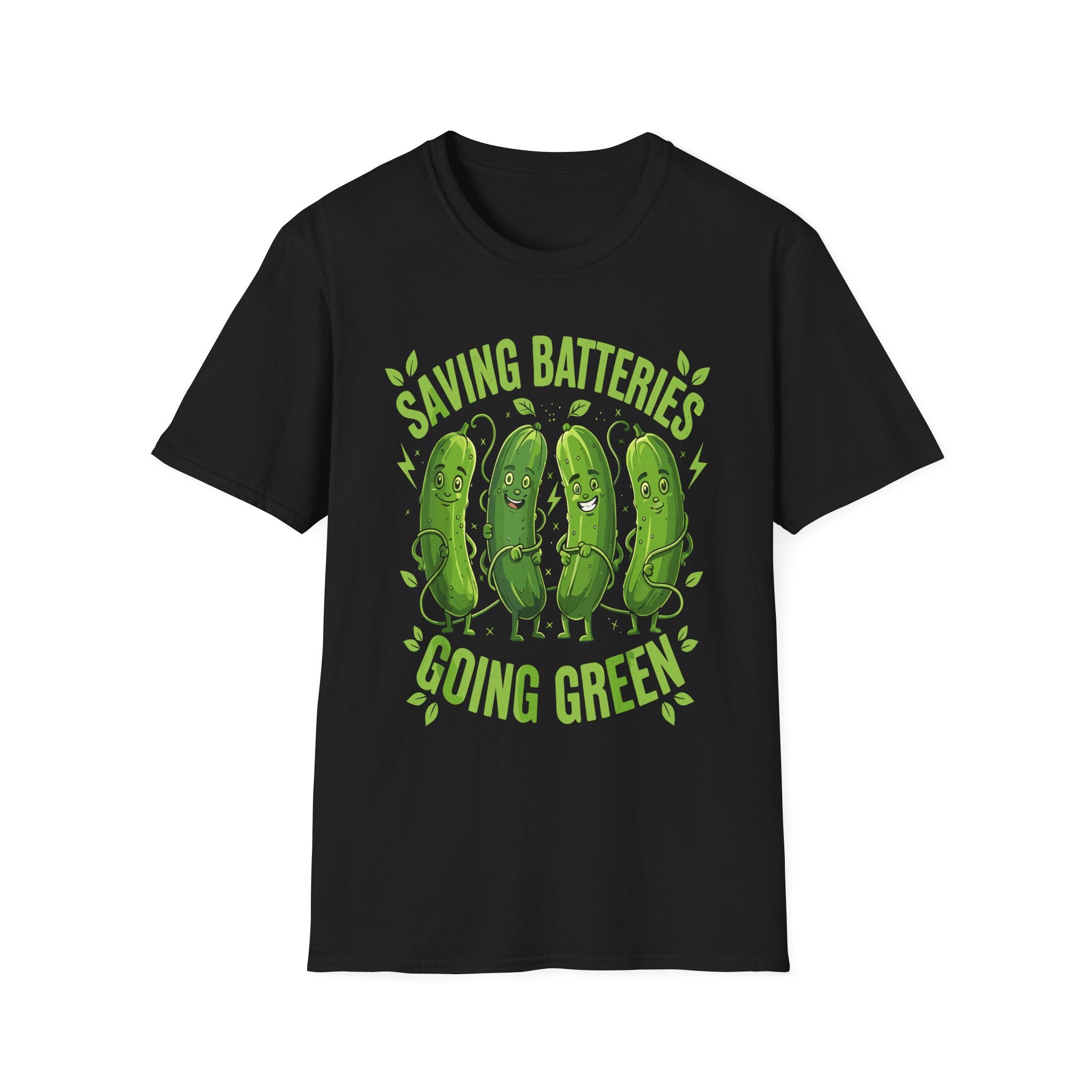 Saving Batteries Going Green Vibrator | Funny Adult Humor Shirt T-Shirt