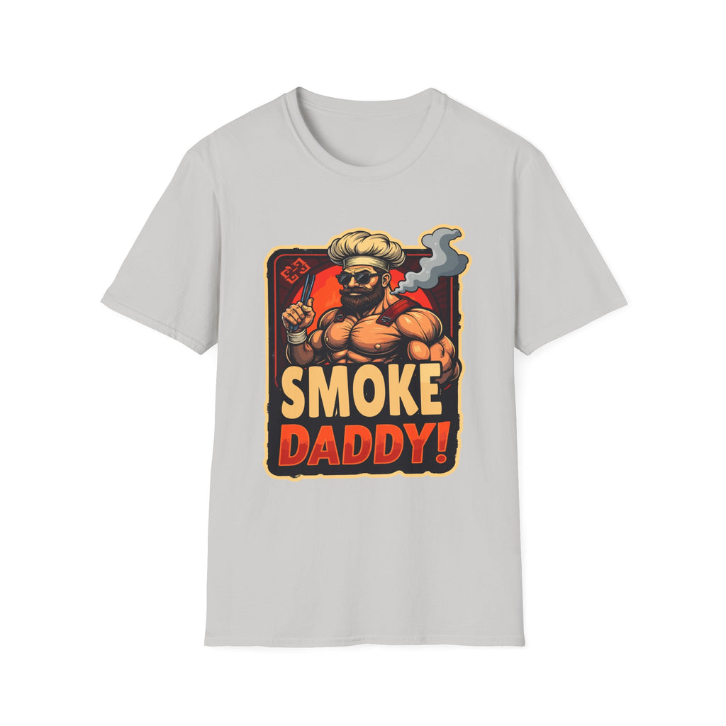 Smoke Daddy | Funny BBQ Pitmaster Grilling Smoker Dad Gift T-Shirt