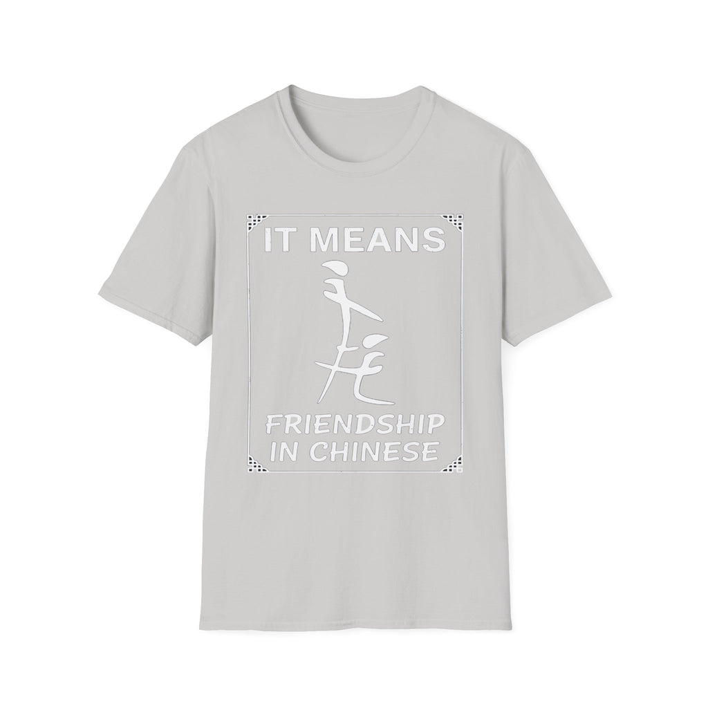 It Means Friendship In Chinese Raunchy Humor | Funny Adult Joke T-Shirt