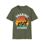 Sharing Is Caring Swinger | Funny Adult Humor Lifestyle Gift for Couples T-Shirt
