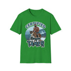 Certified Cougar Tamer | Funny Adult Humor Raunchy Gift for Him T-Shirt