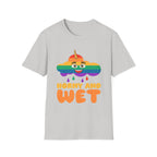 Horny And Wet | Funny Raunchy Sexual Innuendo Naughty Adult Gift T-Shirt