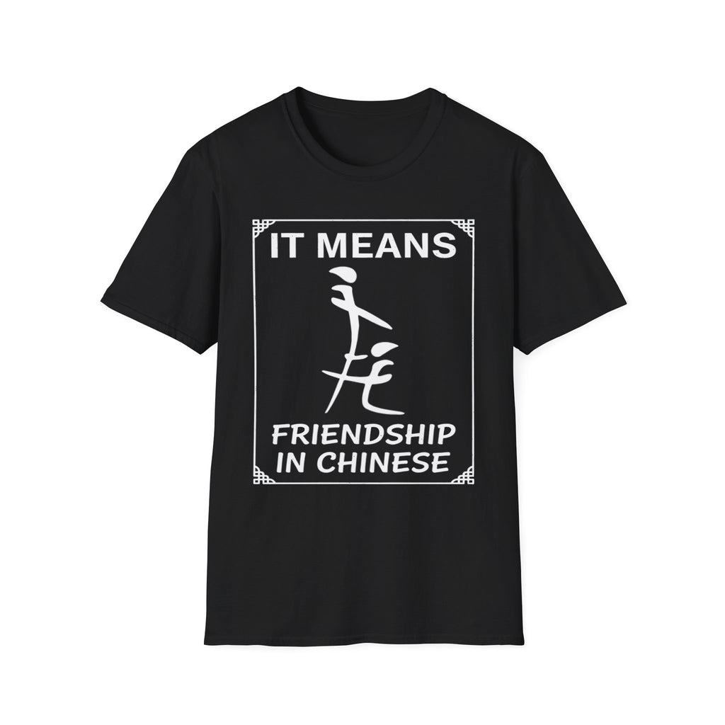 It Means Friendship In Chinese Raunchy Humor | Funny Adult Joke T-Shirt