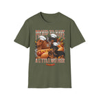 Proud To Have A Little Wiener | Funny Adult Humor Gag Gift T-Shirt
