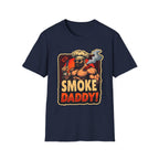 Smoke Daddy | Funny BBQ Pitmaster Grilling Smoker Dad Gift T-Shirt
