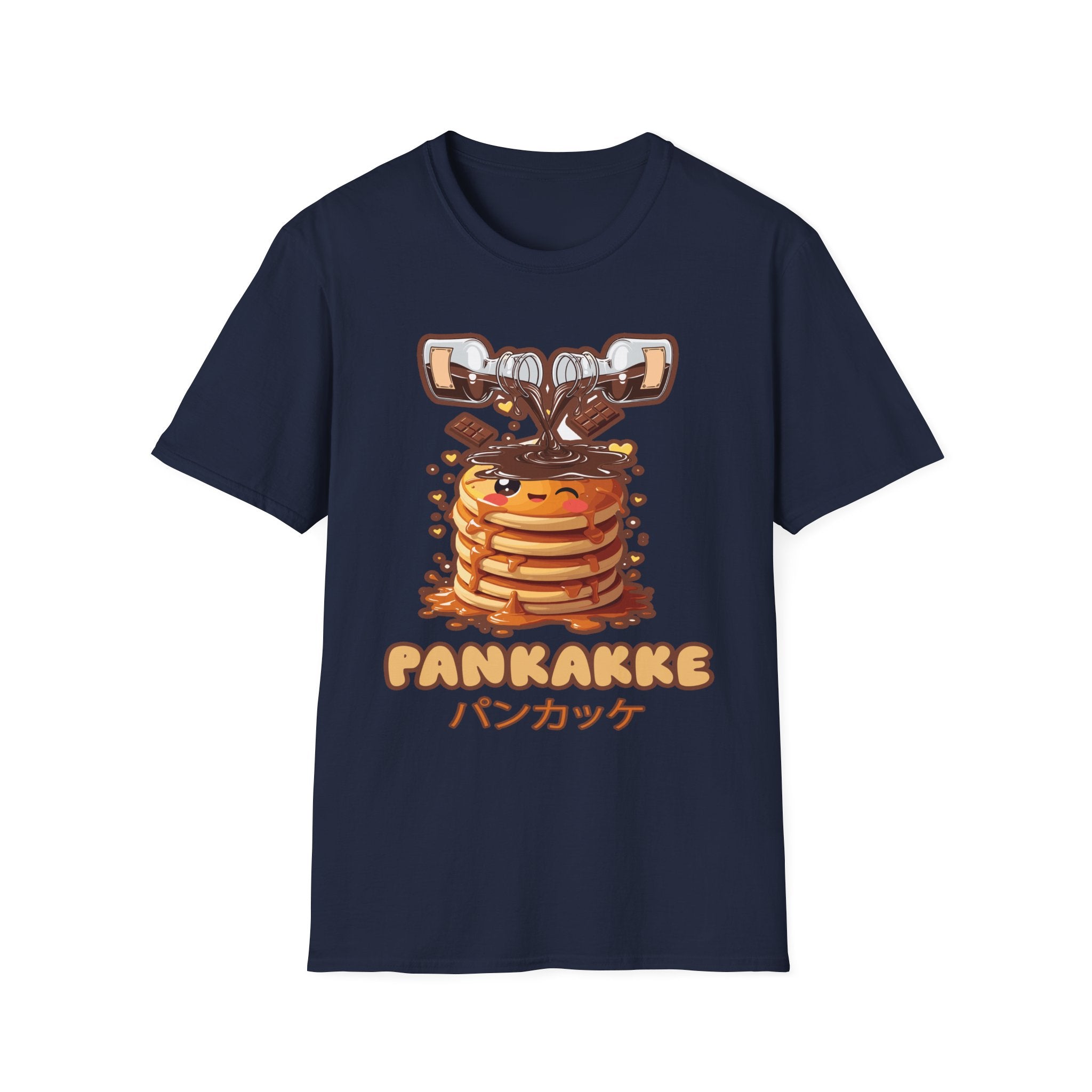 Pankakke Funny Bukakke | Raunchy Breakfast Food Pun Sexual Innuendo Gift T-Shirt