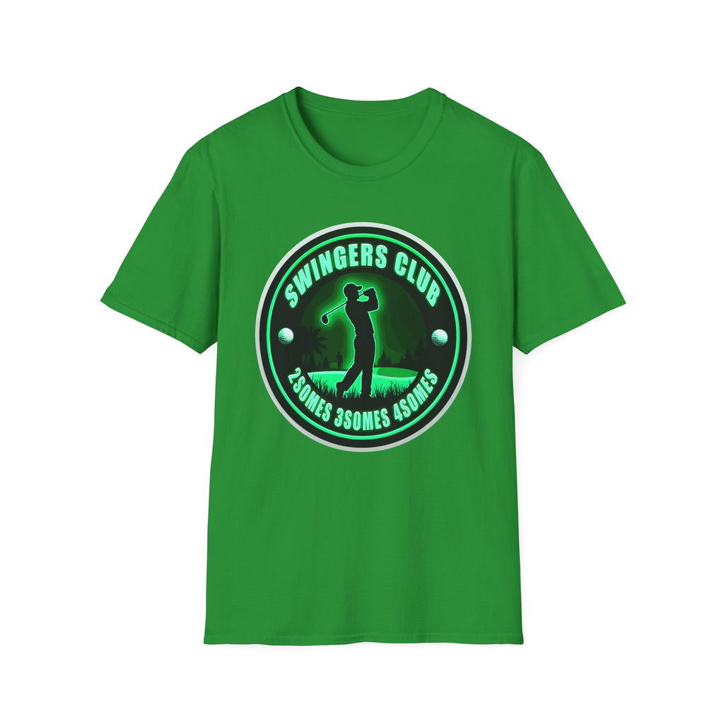Swingers Club Funny Golf | Adult Humor Golf Joke Gift for Golfers T-Shirt