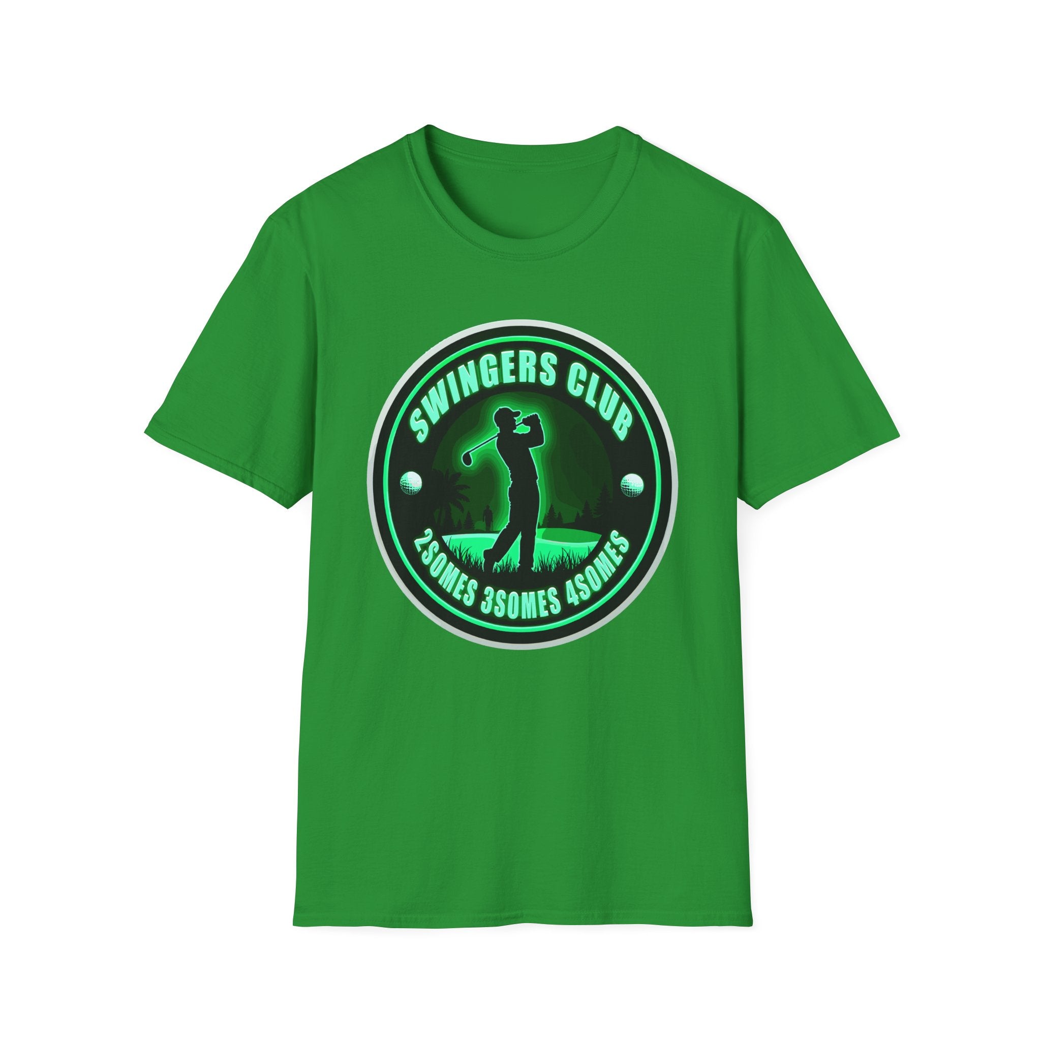 Swingers Club Funny Golf | Adult Humor Golf Joke Gift for Golfers T-Shirt