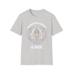 Manifesting Money And Dick | Funny Raunchy Spiritual Innuendo Naughty Women's Gift T-Shirt