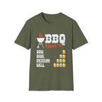 BBQ Beer Timer | Funny Grilling Gift For Dad Drinking Smoker Novelty T-Shirt