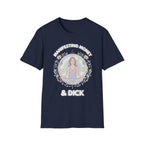 Manifesting Money And Dick | Funny Raunchy Spiritual Innuendo Naughty Women's Gift T-Shirt