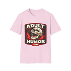 AdultHumor.com Official Brand Logo | Raunchy Comedy Website Merch T-Shirt