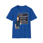 Ladies Mansplaining Is Short For Man Explaining | Funny Adult Humor Sarcastic Gift T-Shirt